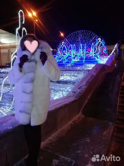 Шуба норковая с капюшоном