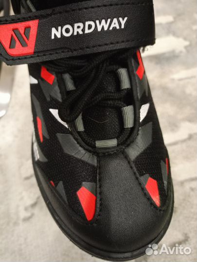 Коньки детские раздвижные nordway 31 36