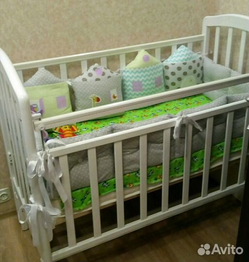 Бортики в кроватку