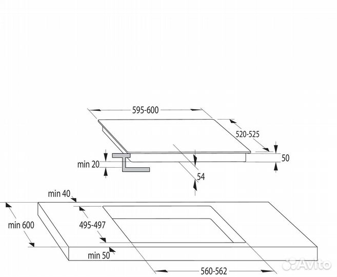 Варочная панель Gorenje IT641bcsc Новая
