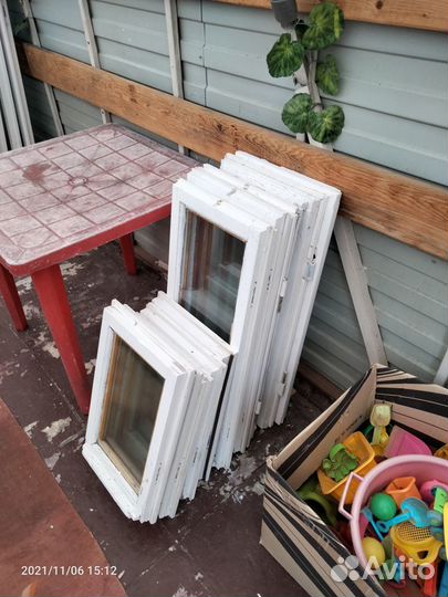 Деревянные оконные рамы бу