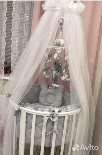 Кроватка круглая