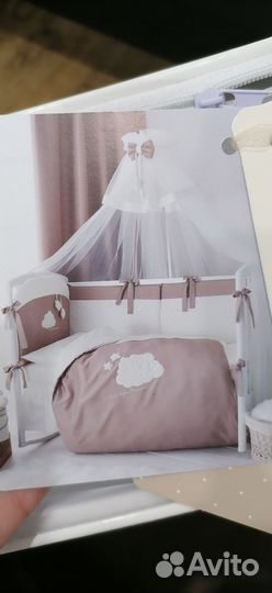 Комплект постельного белья/бортики