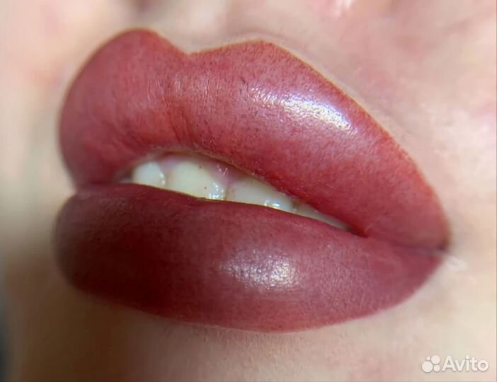 Перманентный макияж бровей и губ