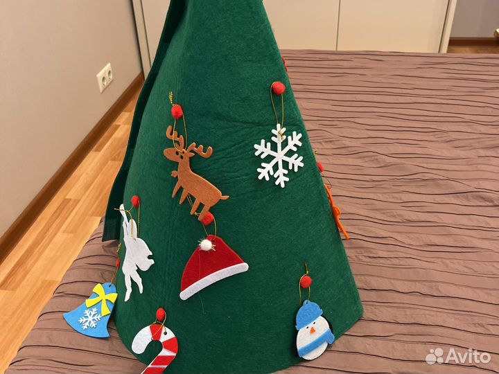 Ёлка из фетра детская