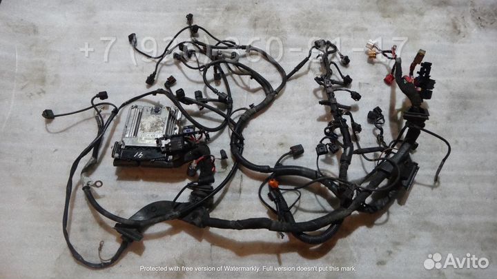 Проводка моторная Audi 2.0 TDI cagb CAG A4 A5 A6