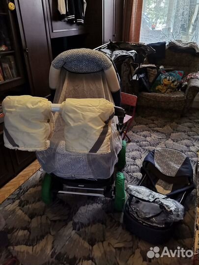 Детские коляски 2 в 1 adamex