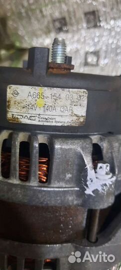 Генератор ssangyong