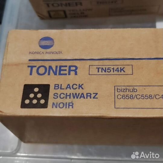 Картридж черный Konica Minolta A9E8150 тонер