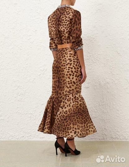 Костюм женский леопардовый zimmermann