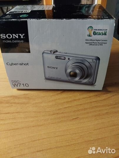 Фотоаппарат sony. Cyber shot DSC-W710