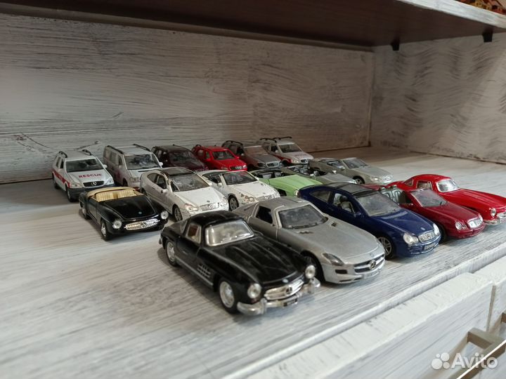 Модели машинок Mercedes