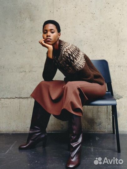 Жаккардовый кардиган zara в наличии