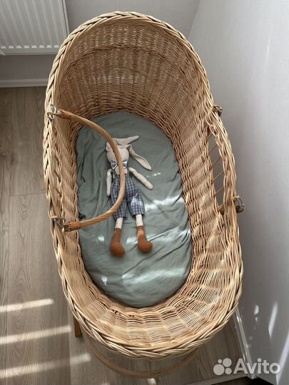 Люлька (колыбель) плетеная из ивовой лозы