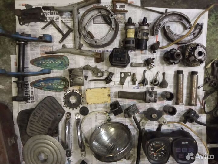 Мотоцикл СССР запчасти иж