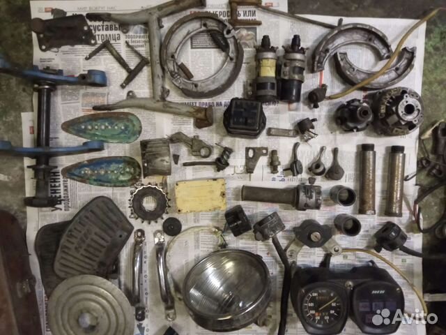 Мотоцикл СССР запчасти иж