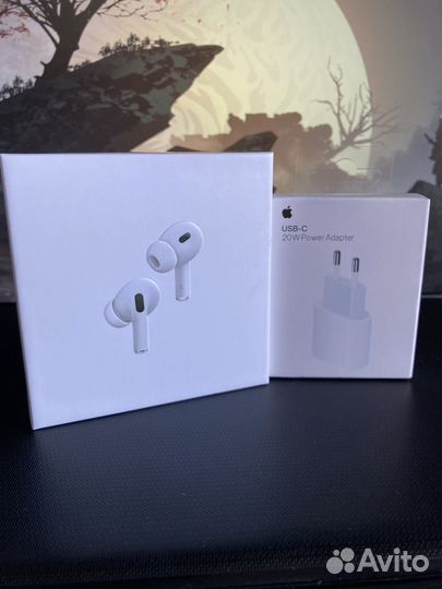 Беспроводные наушники airpods pro 2 с блоком питан