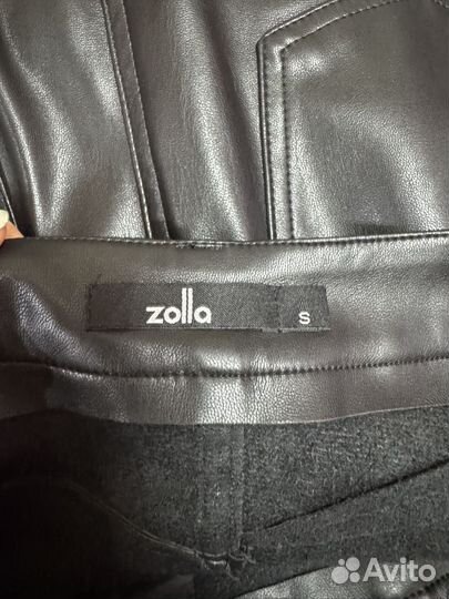 Юбка из экокожи 44