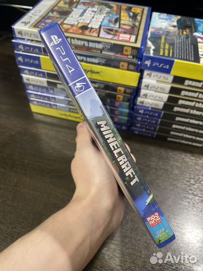 Minecraft (Sony PS4,PS5 русская версия)