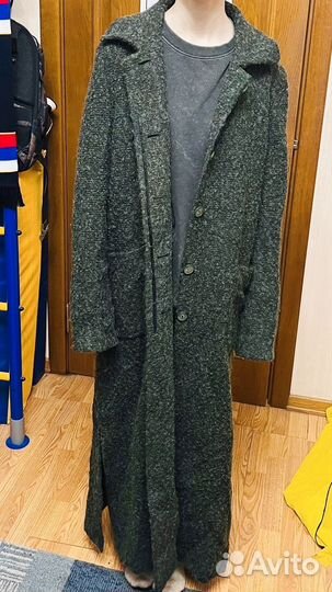 Шикарное шерстяное пальто Италия