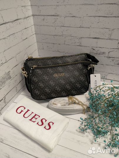 Новая женская двойная сумка guess