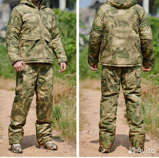 Тактический костюм мох зимний