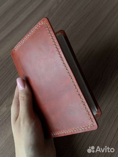 Обложка на паспорт из натуральной кожи