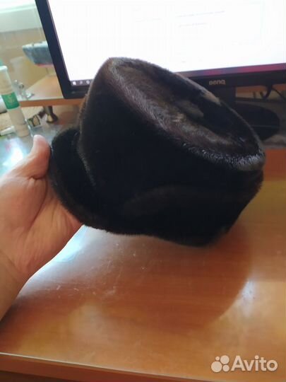 Шапка мужская из нерпы