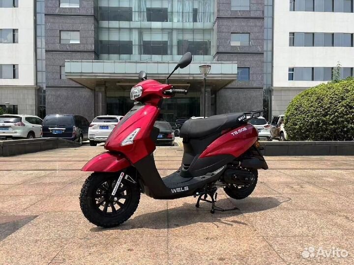 Скутер Wels XG 50(80)сс красный
