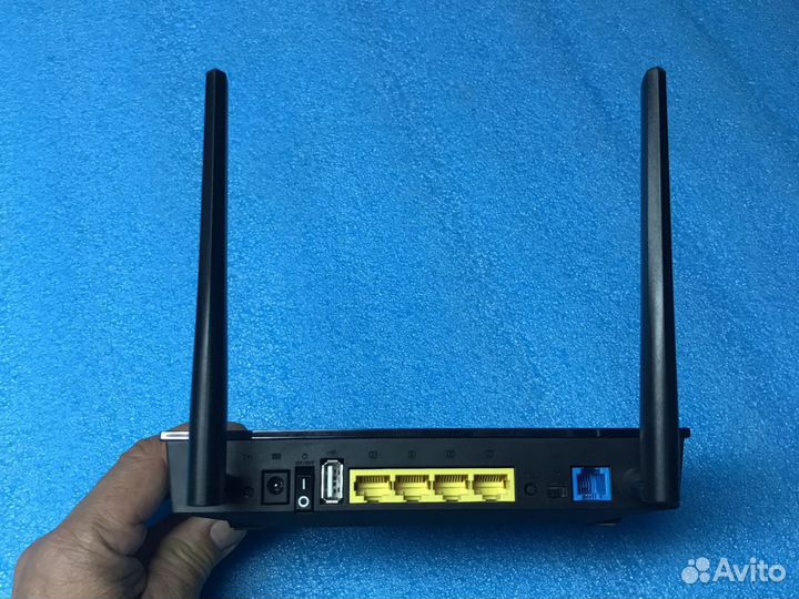 Adsl modem роутер asus DSL-N12U
