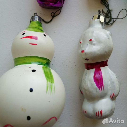 Елочные игрушки СССР