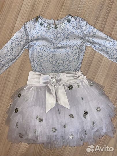 Костюм снежинки на 2-4 года