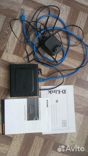 Adsl/Ethernet-маршрутизатор D-Link DSL-2500U