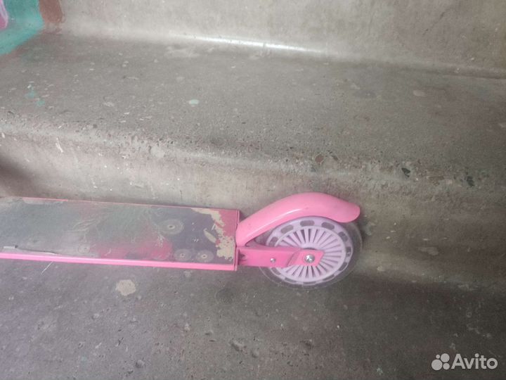 Самокат детский двухколесный бу