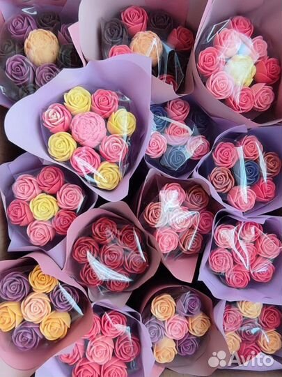 Букет из шоколада розы из бельгийского шоколада