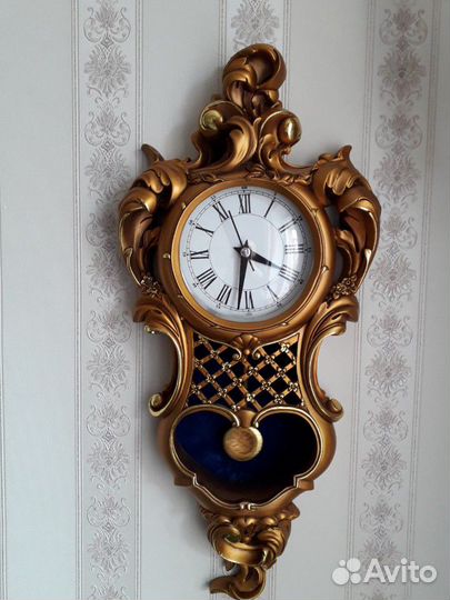 Часы настенные полистоун