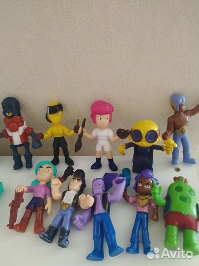 Игрушки/фигурки Brawl Stars, 19 штук