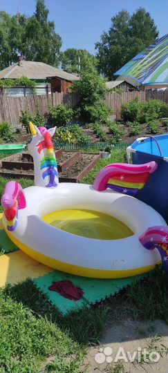 Детский надувной бассейн
