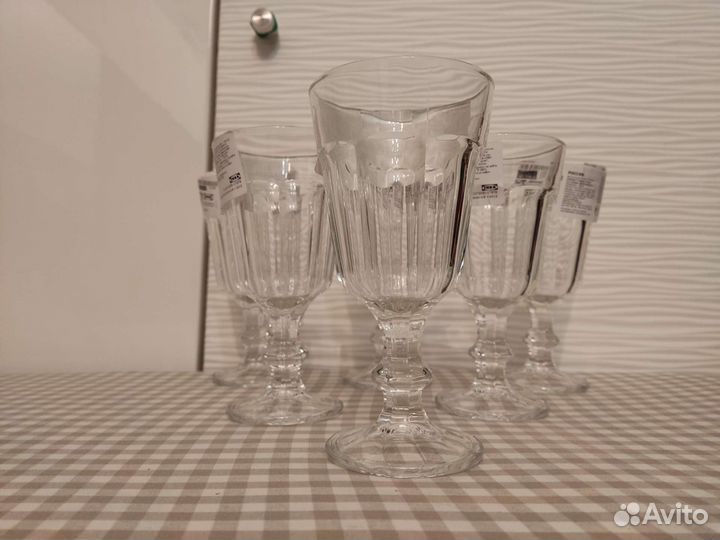 Бокалы для вина IKEA Pokal Икеа покал