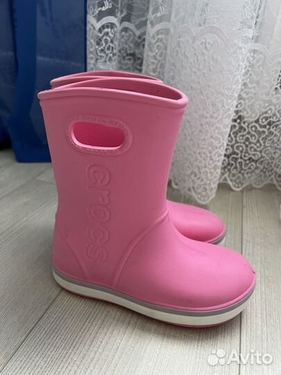 Резиновые сапоги crocs j1