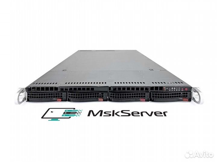 Сервер Supermicro 6019U-TR25M 2xSilver 4214R 256Gb