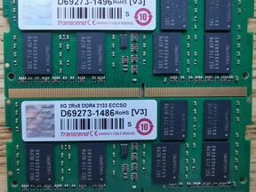 Память для ноутбука Transcend 8GB DDR4 RAM, 2400Мz