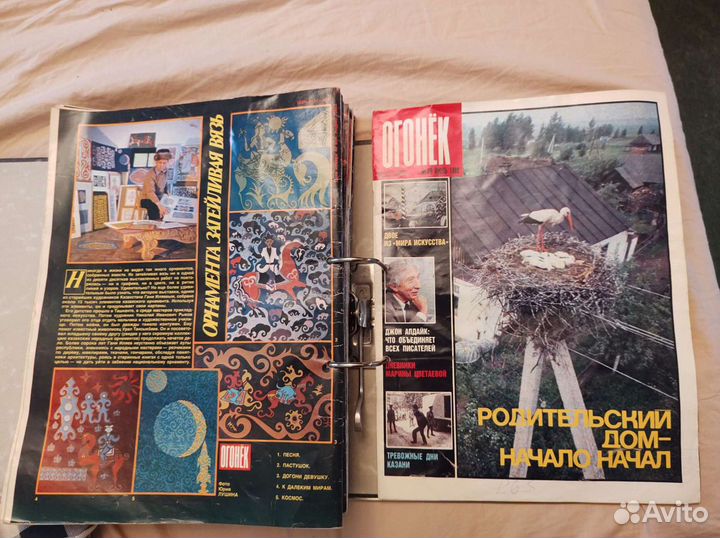 Журнал Огонёк 1988 г и 1990 г