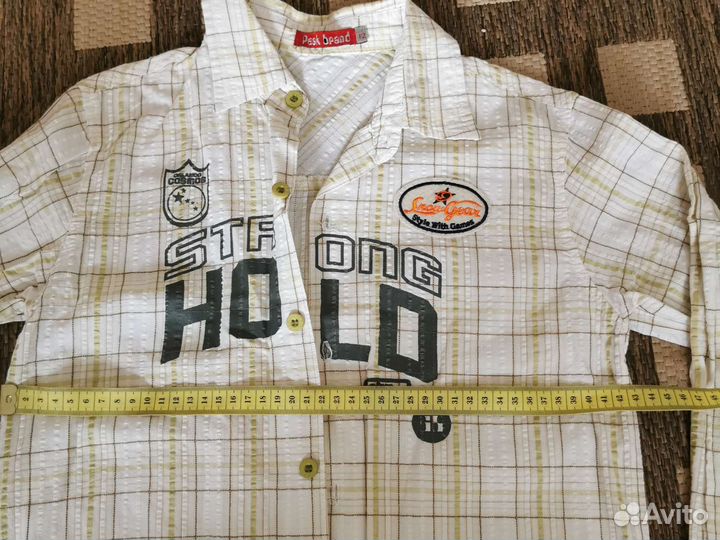 Рубашка для мальчика 140