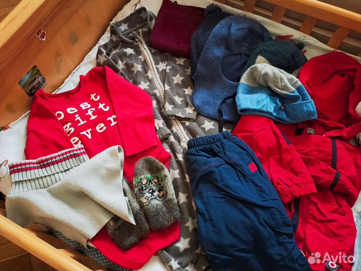 Детские вещи пакетом на мальчика 80-110