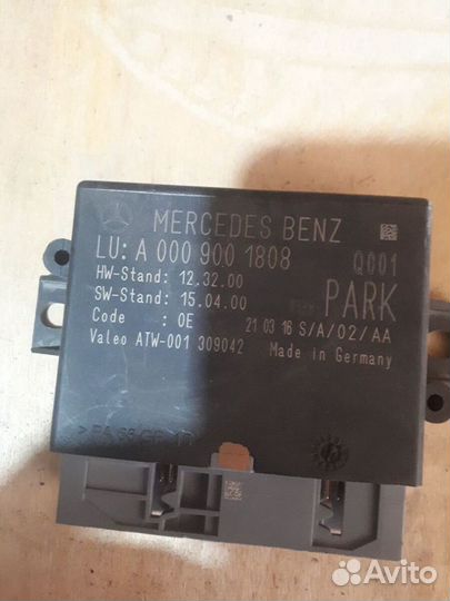 Блок парктроников Mercedes