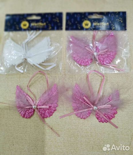 Новогодние шары, свечи, бумага