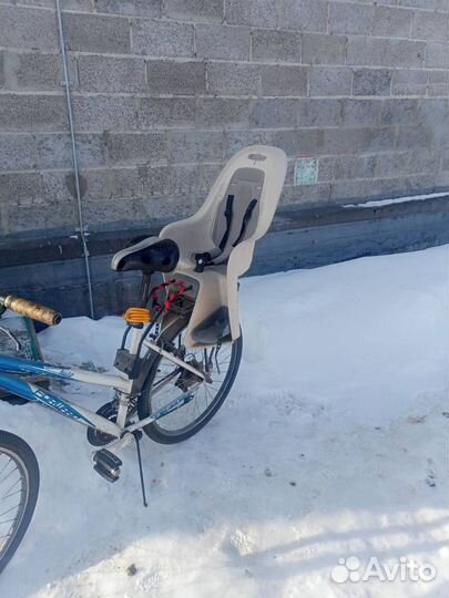 Детское велокресло на багажник