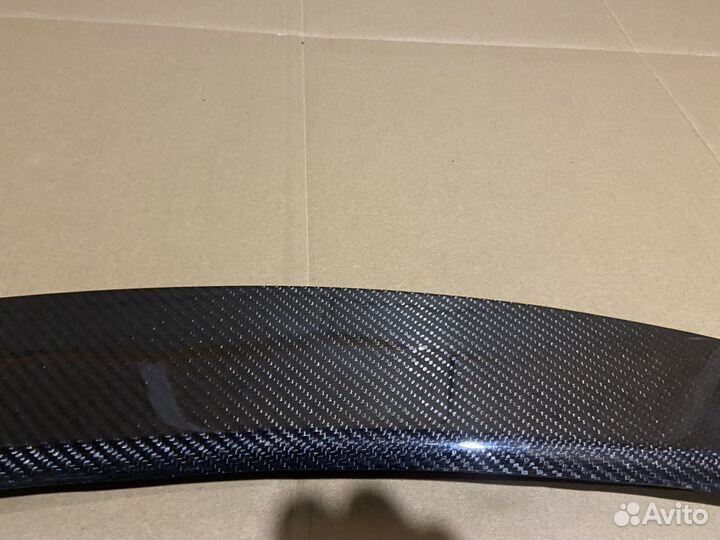 Карбоновый спойлер Mercedes w205 седан карбон