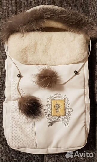 Зимний конверт Esspero Heir 75х40 см на овчине для